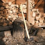 Wood Splitting - brown wooden stick on fire woods