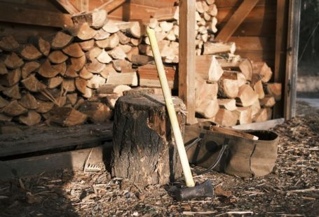 Wood Splitting - brown wooden stick on fire woods